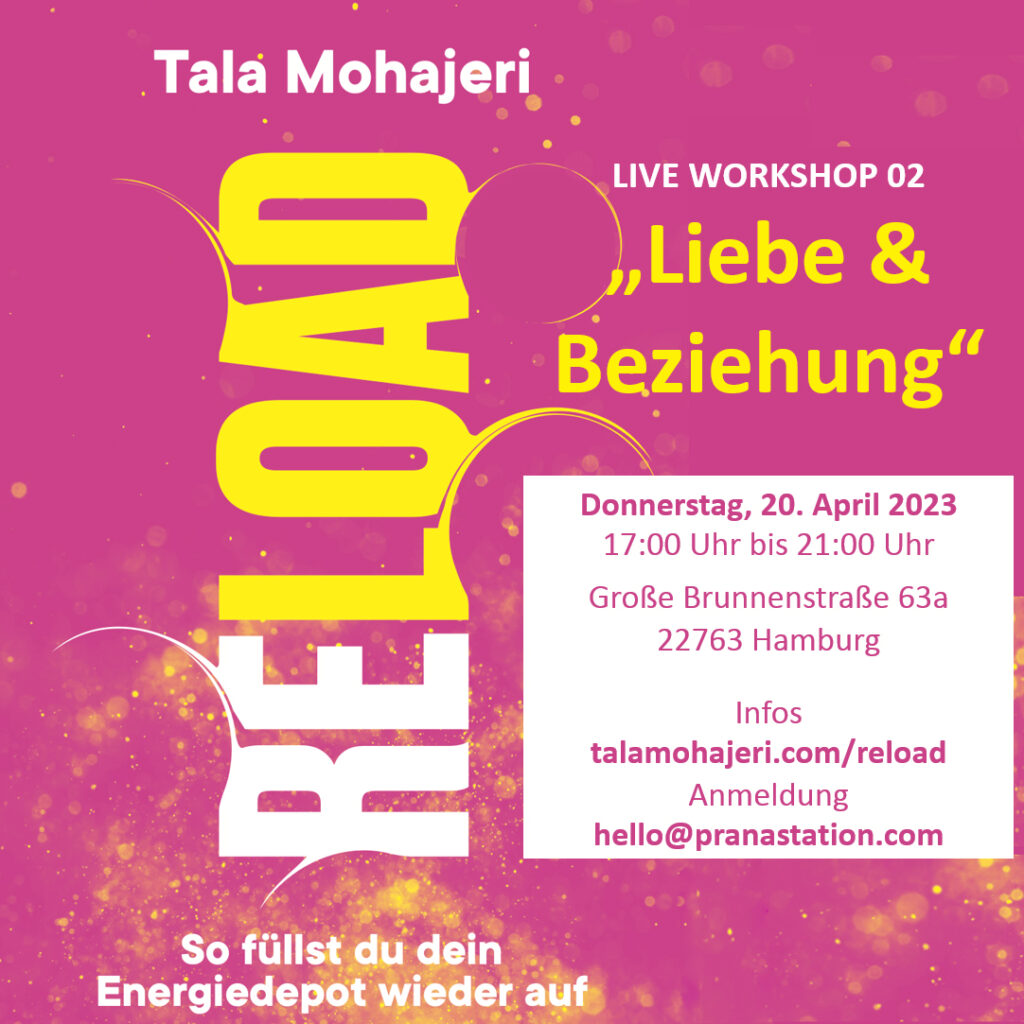 RELOAD - Live Workshop 04 - Umfeld & Umwelt RELOAD - Live Workshop 04 - Umfeld & Umwelt