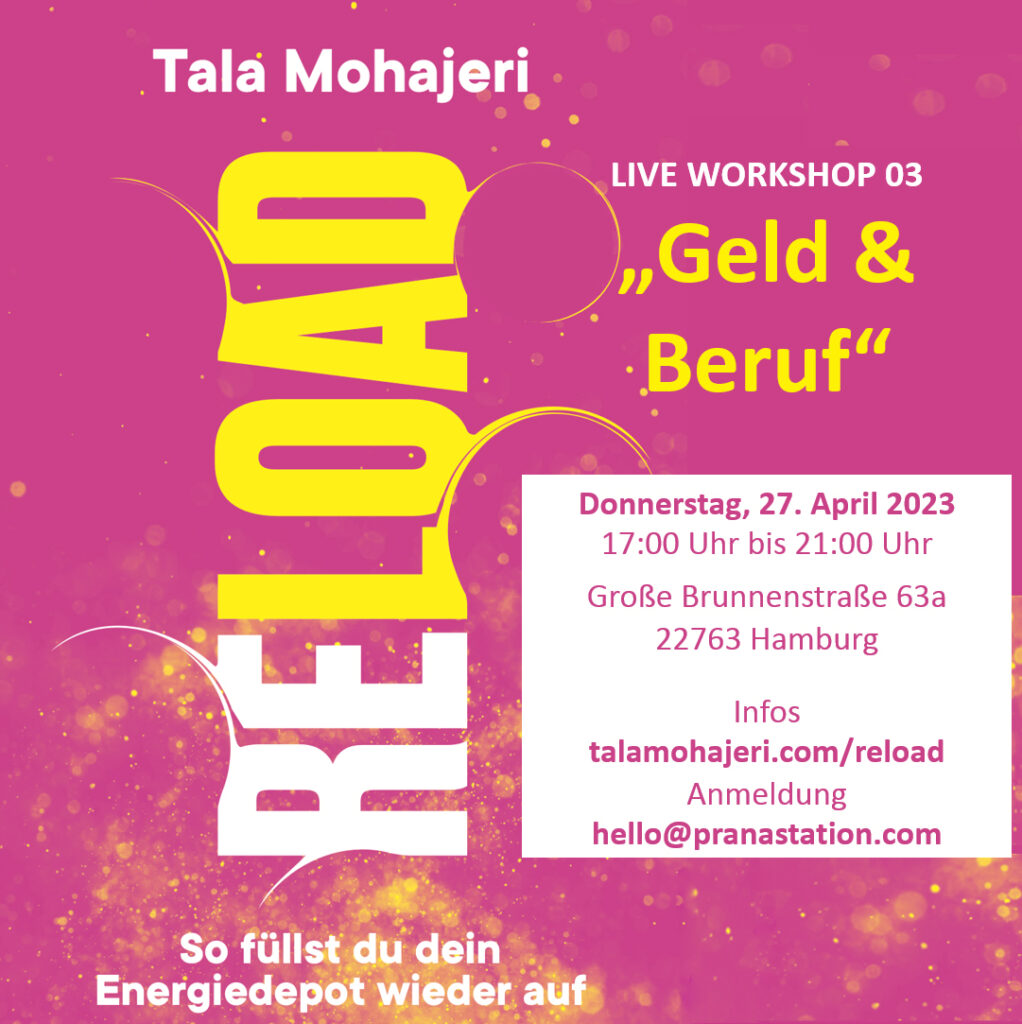 RELOAD - Live Workshop 04 - Umfeld & Umwelt RELOAD - Live Workshop 04 - Umfeld & Umwelt